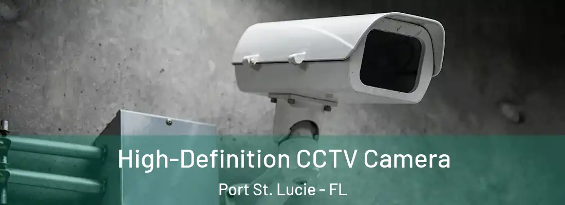 High-Definition CCTV Camera Port St. Lucie - FL