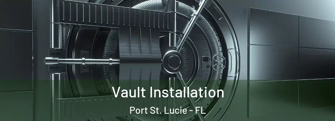 Vault Installation Port St. Lucie - FL